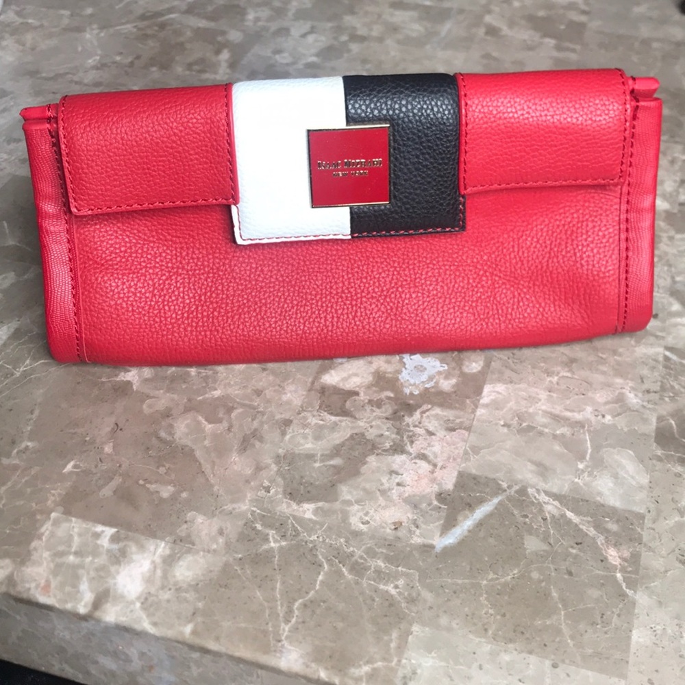 Beautiful leather clutch
